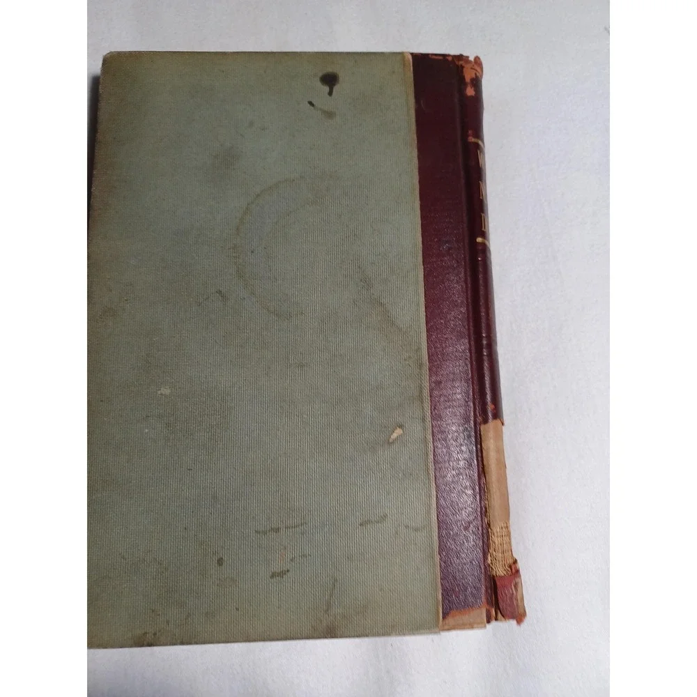 Vintage New School Dictionary Joseph Worcester 1914 HC Reference Lippincott